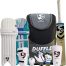 Complete cricket kit full set featuring the Kashmir cricket gear, including bat, pads, gloves, helmet, and protective guards