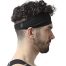 Close-up of a premium headbands for men made of moisture-wicking fabric keeping sweat away from the forehead