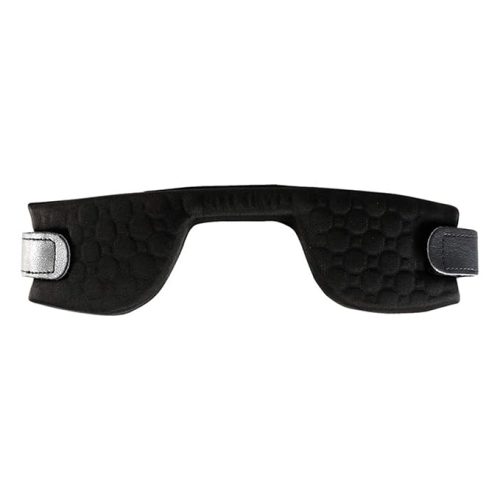 Close-up of the best helmet for men with neck guard protection showing multi-layer foam padding for cervical support