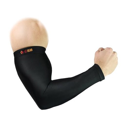 Close-up of premium knee heat resistance sleeves with ergonomic stitching for joint support
