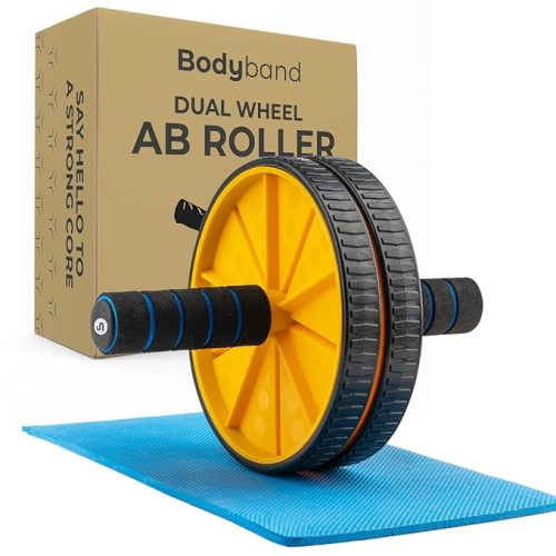 Durable abs roller wheel for core workouts, abdominal training, and muscle strengthening